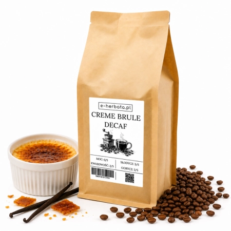Kawa decaf o sm creme brulee 1kg